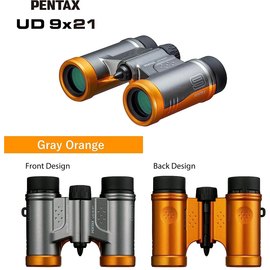 Бинокль Pentax UD 9x21 Grey Orange (61814) 930263, Цвет: Grey/Orange, изображение 4