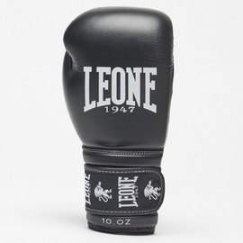 Боксерские перчатки Leone Ambassador Black 10 ун. (3348_500190), Вес: 10 унций, Цвет: Чёрный, изображение 2
