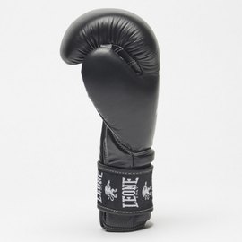 Боксерские перчатки Leone Ambassador Black 14 ун. (3350_500190), Вес: 14 унций, Цвет: Чёрный, изображение 3