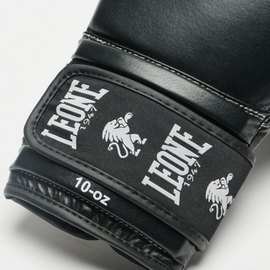 Боксерские перчатки Leone Ambassador Black 16 ун. (3351_500190), Вес: 16 унций, Цвет: Чёрный, изображение 5