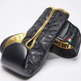 Боксерские перчатки Leone DNA Black 16 ун. (3330_500176), Вес: 16 унций, изображение 2