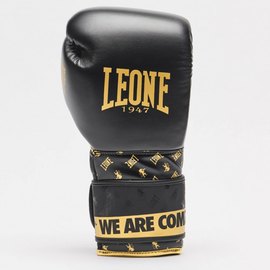 Боксерские перчатки Leone DNA Black 16 ун. (3330_500176), Вес: 16 унций, изображение 6