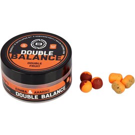Бойли Brain Double Balance Double Fruit слива+ананас10+8х12mm (1858.21.73), Діаметр, мм : 10+8х12, зображення 2