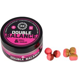 Бойли Brain Double Balance Krill & Garlic часник+креветка 12+10х14mm (1858.21.78), Діаметр, мм : 12+10х14, зображення 2