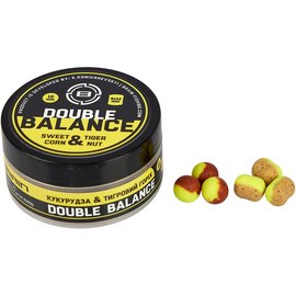 Бойли Brain Double Balance Sweet Corn & Tiger Nut кукурудза+тигровий горіх 10+8х12mm (1858.21.75), Діаметр, мм : 10+8х12, зображення 2