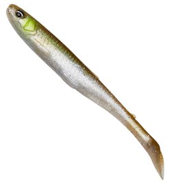Силикон Savage Gear Slender Scoop Shad 110mm 7.0g Green Silver (поштучно) 74263, Цвет : Green Silver