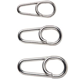 Застібка Savage Gear Custom Salt Splitring Snaps M (15 шт/уп) 77331, Розривне навантаження, кг : 39 кг, зображення 2