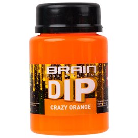 Дип для бойлов Brain F1 Crazy Orange Апельсин 100ml (1858.02.98), Вкус: Апельсин