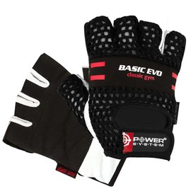 Перчатки для зала Power System PS-2100 Evo Black/Red S (PS_2100E_S_Black/Red), Размер: S, Цвет: Чёрный/Красный, изображение 2