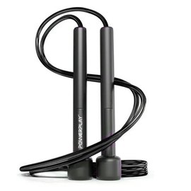 Скакалка PowerPlay 4201 чорна (PP_4201_Black), Колір: Чорний