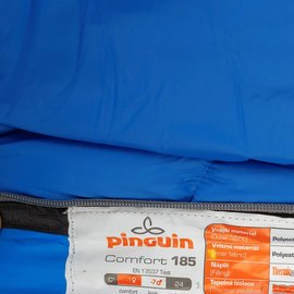 Спальный мешок Pinguin Comfort PFM 195 Left Zip, Blue (PNG 234350), Сторона застежки: Левая, изображение 6
