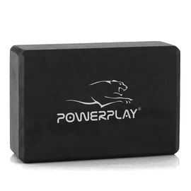 Блок для йоги PowerPlay 4006 Yoga Brick EVA 2 шт Черные (PP_4006_Black_2in), Цвет : Чёрный, изображение 2