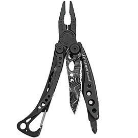 Мультитул Leatherman Skeletool TOPO 832755, Колір: Damasc steel