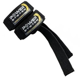 Лямки для тяги Power System PS-3400 Power Straps Black/Yellow (PS-3400_Bl/Yellow), Цвет : Black/Yellow