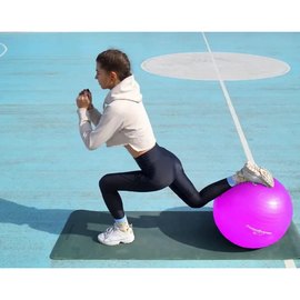 Мяч для фитнеса (фитбол) Power System PS-4011 Ø55 cm PRO Gymball Pink (4011PI-0), Цвет : Розовый, изображение 2