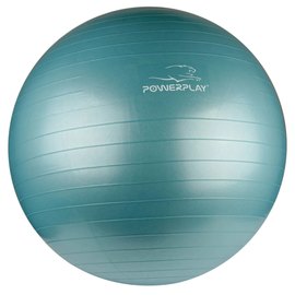 М'яч для фітнесу (фітбол) PowerPlay 4001 Ø75 cm Gymball Зелений + насос (PP_4001_75_Green), зображення 2