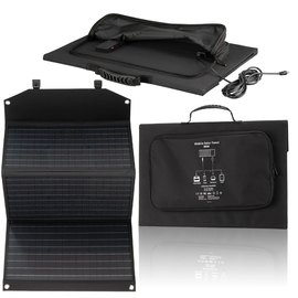 Портативное зарядное устройство - солнечная панель Bresser Mobile Solar Charger 90 Watt USB DC (3810060) 930151, изображение 2