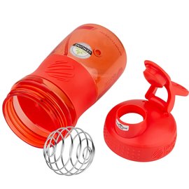 Шейкер спортивний BlenderBottle SportMixer Flip 20oz/590ml Coral (SM 20oz Coral), Колір: Red, зображення 5
