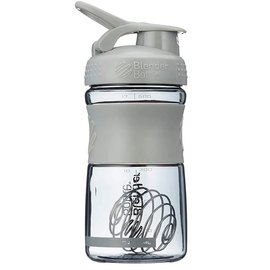 Шейкер спортивний BlenderBottle SportMixer Flip 20oz/590ml Grey (SM 20oz Grey), Колір: Grey, зображення 2