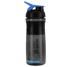 Шейкер спортивный BlenderBottle SportMixer Flip 28oz/820ml Black/Cyan (SM 28oz Black/Cyan), Цвет: Black/Cyan, изображение 2