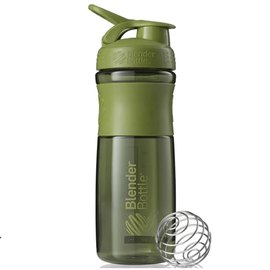 Шейкер спортивный BlenderBottle SportMixer Flip 28oz/820ml Moss Green (SM 28oz Moss Green), Цвет: Green