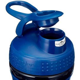 Шейкер спортивный BlenderBottle SportMixer Flip 28oz/820ml (SM 28oz Navy), Цвет: Blue, изображение 4