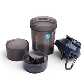 Шейкер спортивний SmartShake Original2GO 600ml Dark Gray (10561401), Колір: Grey, зображення 4