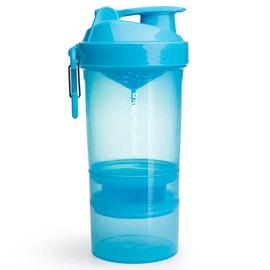 Шейкер спортивний SmartShake Original2GO 600ml Neon Blue (10560102), Колір: Neon Blue