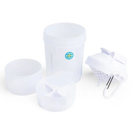 Шейкер спортивний SmartShake Original2GO 600ml Pure White (10560602), Колір: Pure White, зображення 3