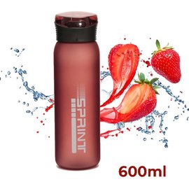 Бутылка для воды Casno 600 мл KXN-1196 Красная с соломинкой (KXN-1196_Red), Цвет: Red, изображение 3