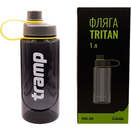 Бутылка для воды Tramp Тритан 1 л Grey (UTRC-288-grey), Цвет: Grey, изображение 5