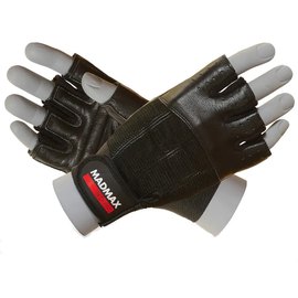 Перчатки для зала MadMax MFG-248 Clasic Exclusive Black L (MFG-248-EXC_L), Размер: L, Цвет: Чёрный
