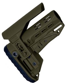 Приклад DLG TBS Compact PCP Mil-Specз регульованою щокою, green (DLG-130/052), Колір : Оливковий