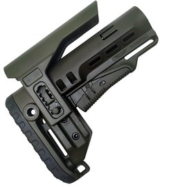 Приклад DLG TBS Tactical PCP Mil-Spec с регулируемой щекой, green (DLG-087/052), Колір : Оливковий