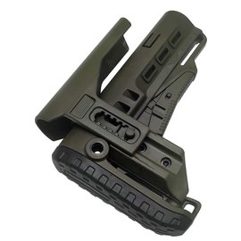 Приклад DLG TBS Tactical PCP Mil-Spec с регулируемой щекой, green (DLG-087/052), Колір : Оливковий, зображення 4