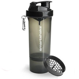 Шейкер спортивний SmartShake Slim 500ml Black (10253001), Колір: Black, зображення 2