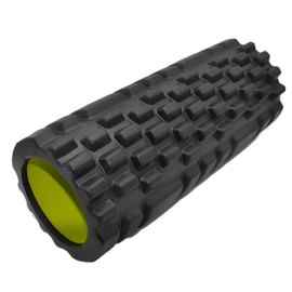 Массажный роллер PowerPlay 4025 Massage Roller Черно-зеленый 33x15см (PP_4025_Black_Green), Цвет : Чёрный/Зелёный, изображение 4