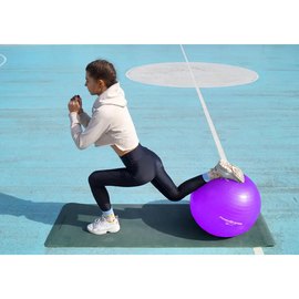 Мяч для фитнеса (фитбол) Power System PS-4018 Ø85 cm PRO Gymball Purple (PS-4018_85cm_Purple), Цвет : Фиолетовый, изображение 2
