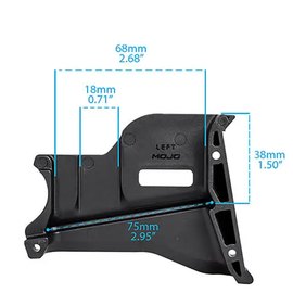 Накладка FAB Defense MOJO на шахту магазина AR-15 Black (fx-mojob), изображение 3