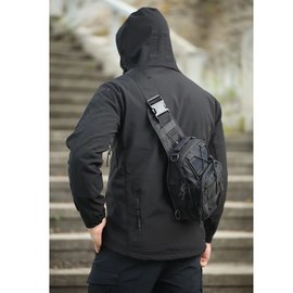 Сумка тактическая Klost слинг 5 л черный (KL-1023), Цвет: Чёрный, изображение 2
