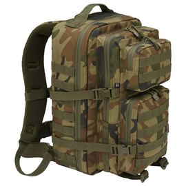Тактический рюкзак Brandit-Wea US Cooper large woodland 8008-10-OS, Цвет: Зеленый/Камуфляж
