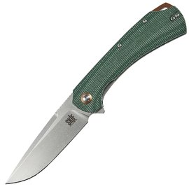 Кишеньковий ніж Skif Frontier SW (DL-001SWG), Покриття клинка: SW (Stonewash), Колір: Green