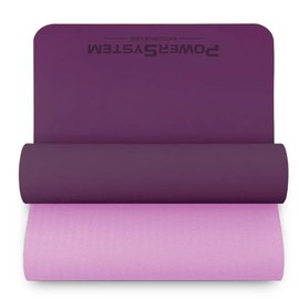 Килимок для йоги та фітнесу Power System PS-4060 TPE Yoga Mat Premium 183х61х0,6см фіолетовий (4060PI-0), Колір: Фіолетовий, зображення 2