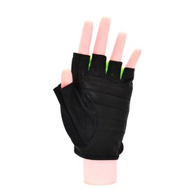 Перчатки для фитнеса MadMax MFG-251 Rainbow Green S (MFG-251-GRN_S), Размер: S, Цвет: Чёрный/Зелёный, изображение 4