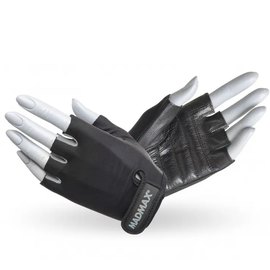 Перчатки для фитнеса MadMax MFG-251 Rainbow Grey S (MFG-251-GRY_S), Размер: S, Цвет: Чёрный/Серый