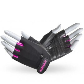 Перчатки для фитнеса MadMax MFG-251 Rainbow Pink S (MFG-251-PNK_S), Размер: S, Цвет: Чёрный/Розовый