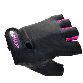 Перчатки для фитнеса MadMax MFG-251 Rainbow Pink S (MFG-251-PNK_S), Размер: S, Цвет: Чёрный/Розовый, изображение 5