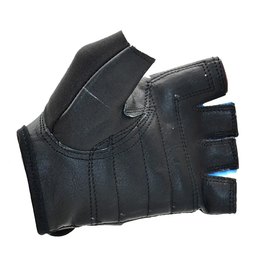 Перчатки для фитнеса MadMax MFG-251 Rainbow Turquoise XS (MFG-251-TRQ_XS), Размер: XS, Цвет: Чёрный/Голубой, изображение 3