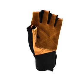Перчатки для фитнеса MadMax MFG-269 Professional Brown M (MFG-269-NTB_M), Размер: M, Цвет: Коричневый, изображение 4