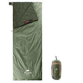 Спальный&nbsp;мешок Naturehike сверхлегкий Summer LW180 NH21MSD09 правый (15&deg;C) XL зеленый (6927595777961-R), Сторона застежки: Правая, изображение 2